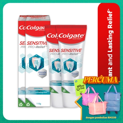 COLGATE - Colgate Sensitive Pro-Relief Original Toothpaste Valuepack 2x110g