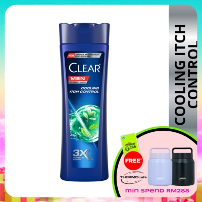 CLEAR MEN - Cooling Itch Control Anti-Dandruff Shampoo 315ml