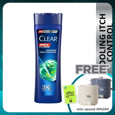 CLEAR MEN Cooling Itch Control Anti-Dandruff Shampoo 315ml