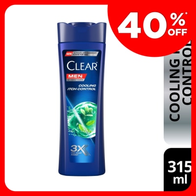 CLEAR MEN Cooling Itch Control Anti-Dandruff Shampoo 315ml