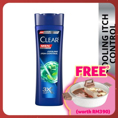 CLEAR MEN Cooling Itch Control Anti-Dandruff Shampoo 315ml