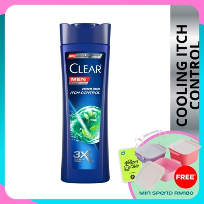 CLEAR MEN Cooling Itch Control Anti-Dandruff Shampoo 315ml