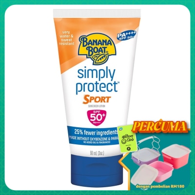 BANANA BOAT - Banana Boat Simply Protect Sport Ltn SPF50 90ml.