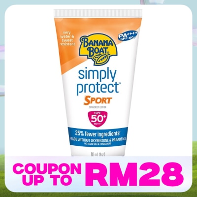 BANANA BOAT Banana Boat Simply Protect Sport Ltn SPF50 90ml.