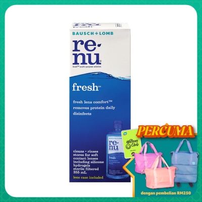 BAUSCH & LOMB - Renu Fresh Multi-Purpose Solution 355ml