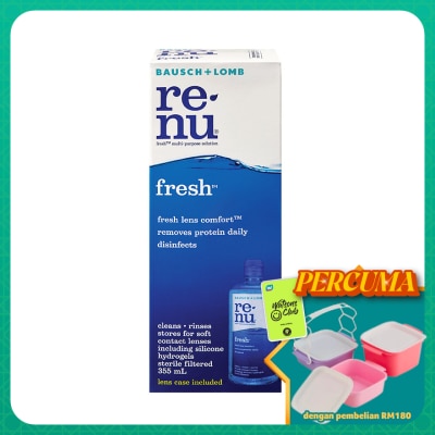 BAUSCH & LOMB - Renu Fresh Multi-Purpose Solution 355ml