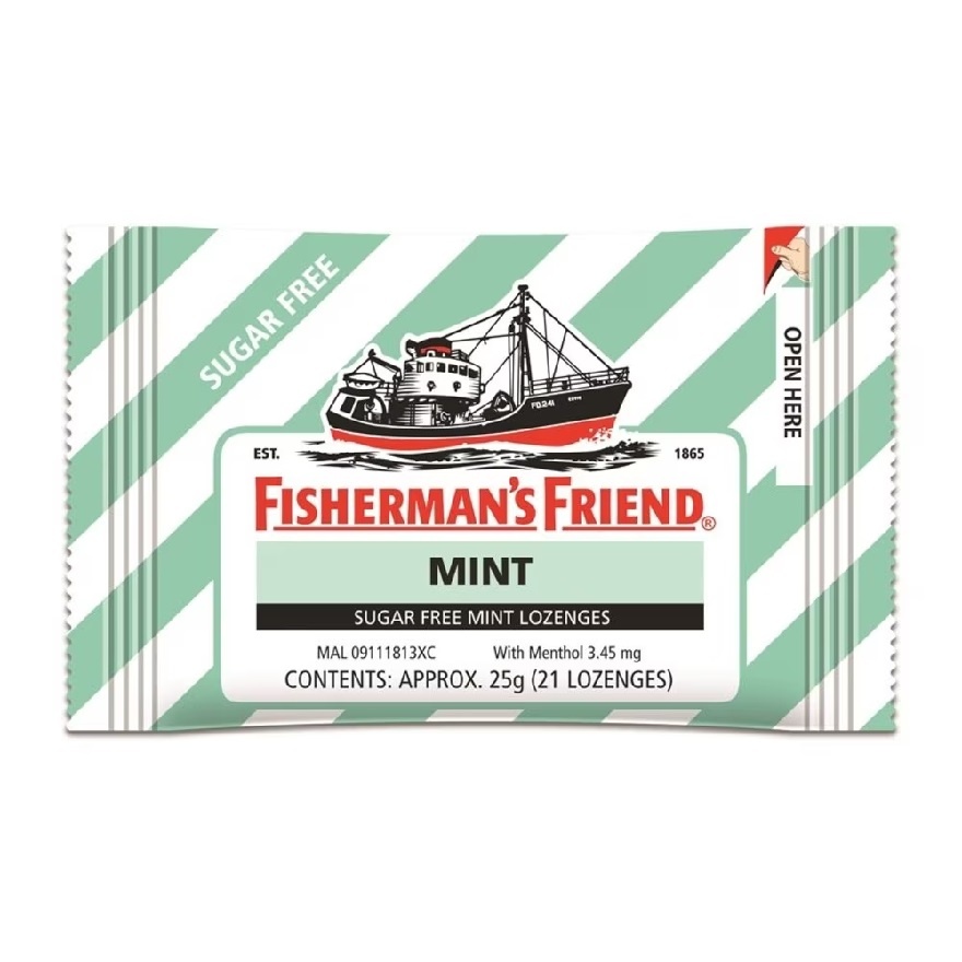Sugar Free Mint Lozenges 25g image