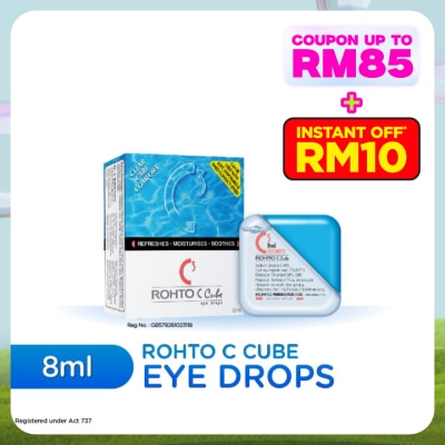 ROHTO C-Cube Eye Drop Solution 8ml