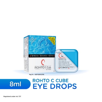 ROHTO C Cube Eye Drop Solution 8ml image