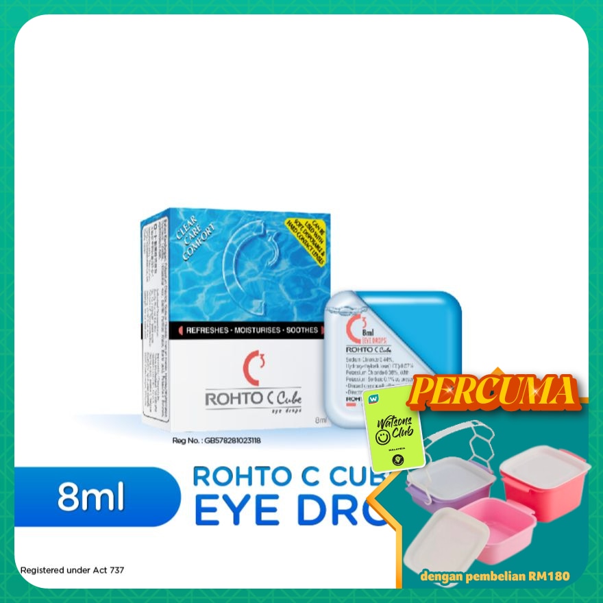 C-Cube Eye Drop Solution 8ml