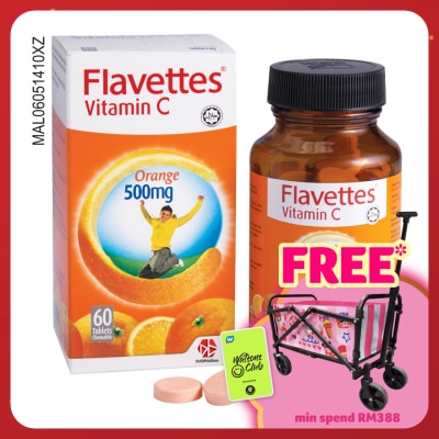 FLAVETTES Vitamin C Orange  60's