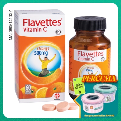 FLAVETTES Vitamin C Orange 60's