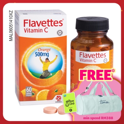 FLAVETTES Vitamin C Orange  60's