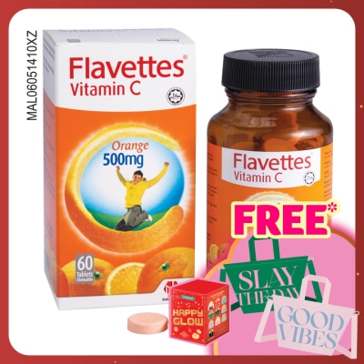 FLAVETTES Vitamin C Orange  60's
