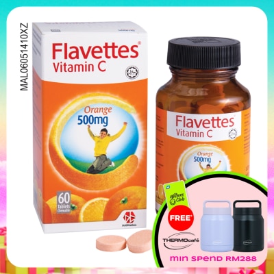 FLAVETTES - Vitamin C Orange  60's