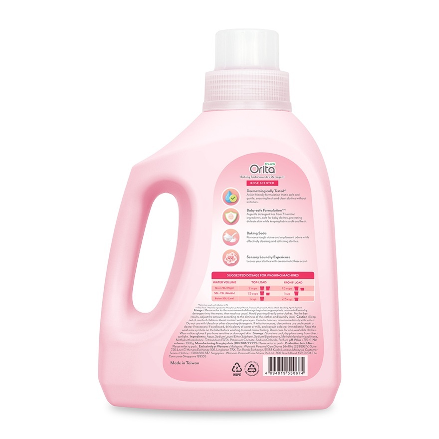 Baking Soda Liquid Detergent (ROSE) image