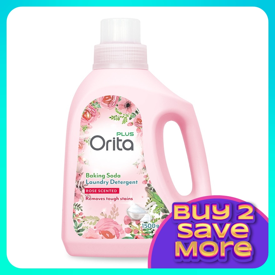 Baking Soda Liquid Detergent (ROSE)