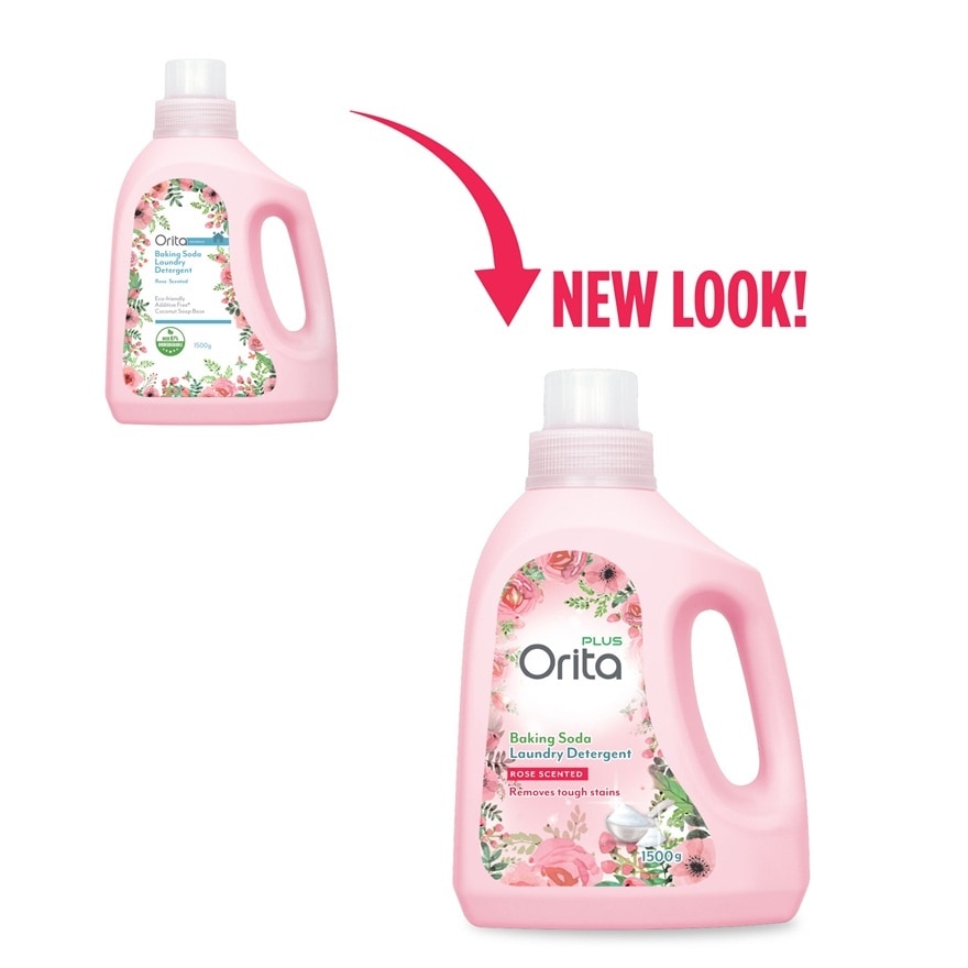 Baking Soda Liquid Detergent (ROSE)