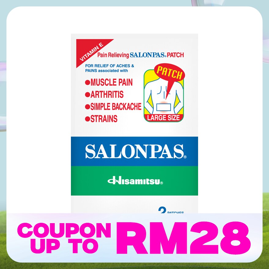 Pain Relieving Patch Large Size 2s