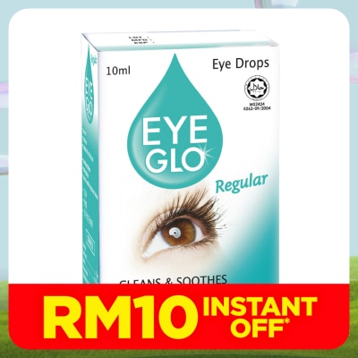 EYE GLO Regular Eye Drop 10ml (Clean & Soothe)