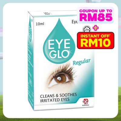 EYE GLO Regular Eye Drop 10ml (Clean & Soothe)