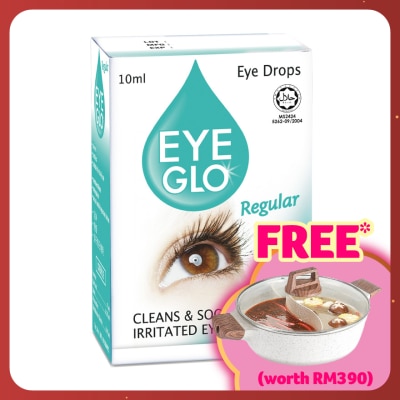 EYE GLO Regular Eye Drop 10ml (Clean & Soothe)