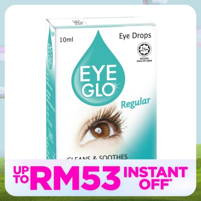 EYE GLO Regular Eye Drop 10ml (Clean & Soothe)