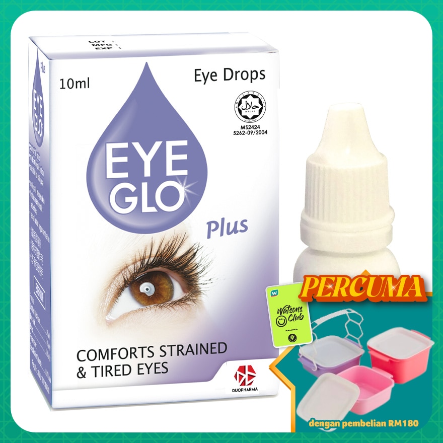 Plus Eye Drop 10ml (Comforts Strained & Tired Eyes)