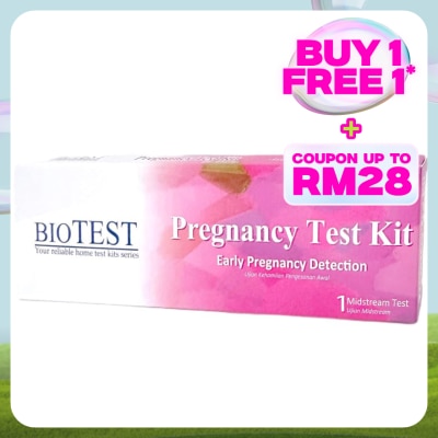 BIOTEST Pregnancy Test Kit Midstream 1s