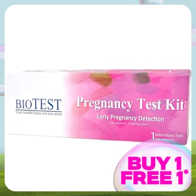 BIOTEST Pregnancy Test Kit Midstream 1s