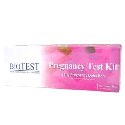 BIO TEST Pregnancy Test Kit Midstream 1s