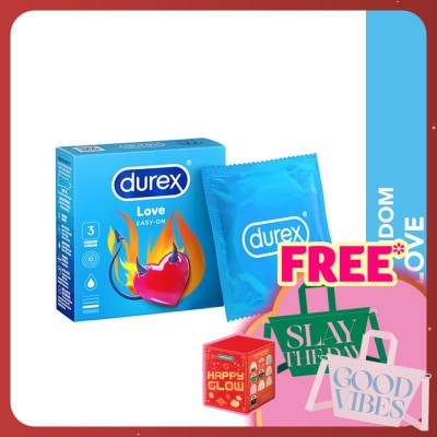 DUREX Love Easy-On Condom 3pcs /box