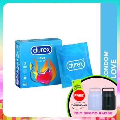 DUREX - Love Easy-On Condom 3pcs /box