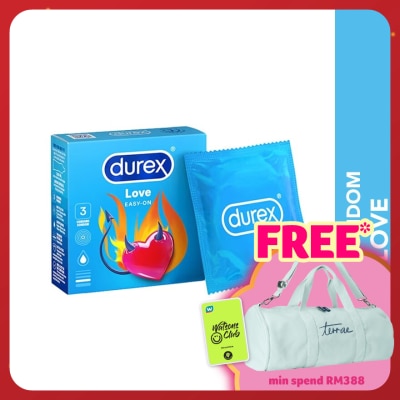 DUREX Love Easy-On Condom 3pcs /box