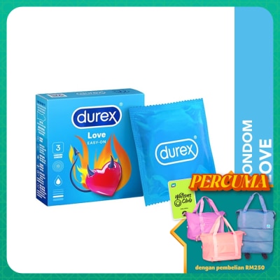 DUREX - Love Easy-On Condom 3pcs /box