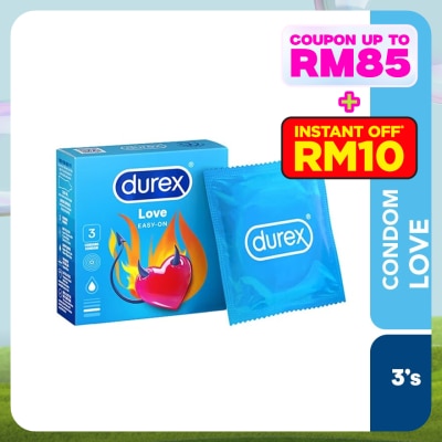 DUREX Love Easy-On Condom 3pcs /box