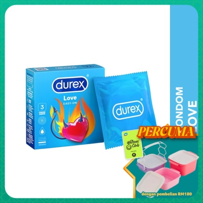 DUREX - Love Easy-On Condom 3pcs /box