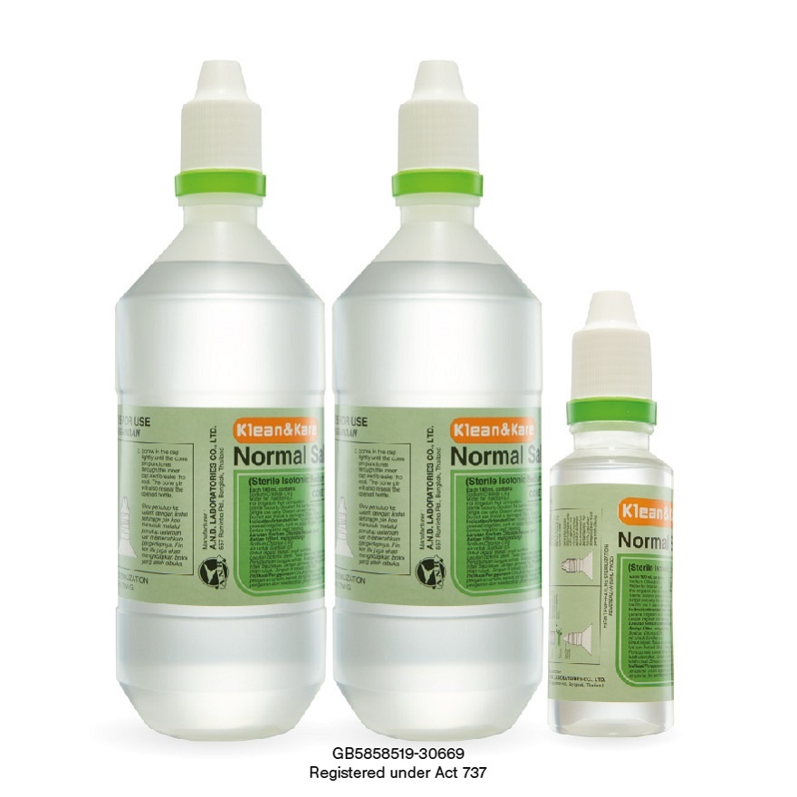Normal Saline 2 x 500ml + 100ml image