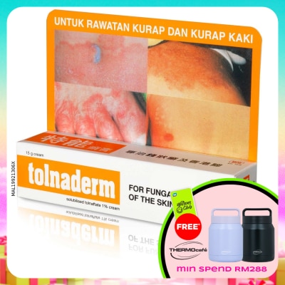 TOLNADERM - TOLNADERM CREAM 15G (*MAL Item)