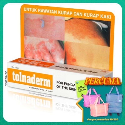 TOLNADERM TOLNADERM CREAM 15G (*MAL Item)