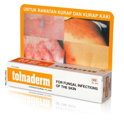 TOLNADERM TOLNADERM CREAM 15G (*MAL Item)