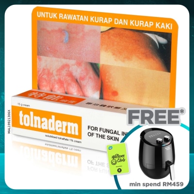 TOLNADERM TOLNADERM CREAM 15G (*MAL Item)