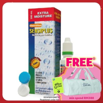 KLEAN & KARE Sensiplus Multi-purpose Solution 500ml + 100ml