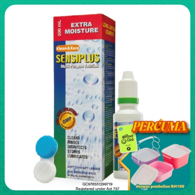 KLEAN & KARE - Sensiplus Multi-purpose Solution 500ml + 100ml