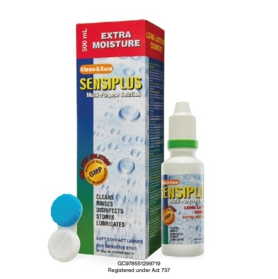 KLEAN & KARE Sensiplus Multi-purpose Solution 500ml + 100ml