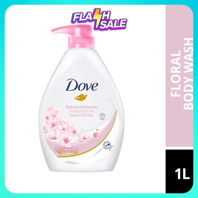 DOVE Sakura Blossom Body Wash 1L