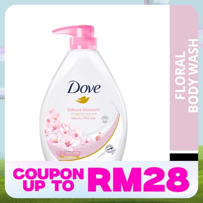DOVE Sakura Blossom Body Wash 1L