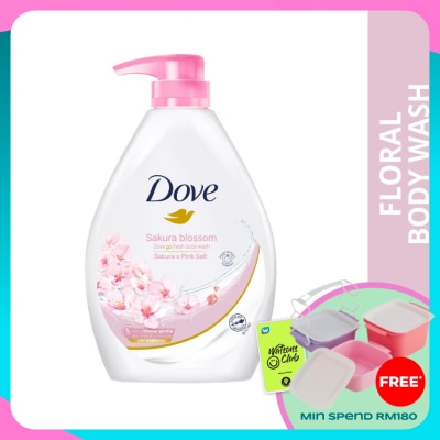 DOVE Sakura Blossom Body Wash 1L