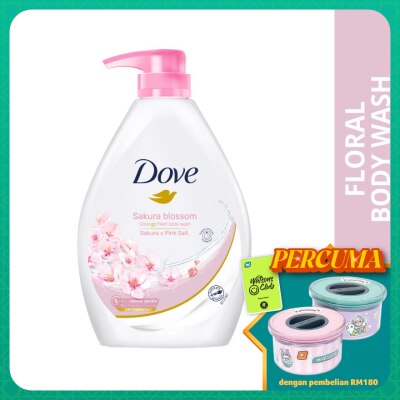 DOVE Sakura Blossom Body Wash 1L