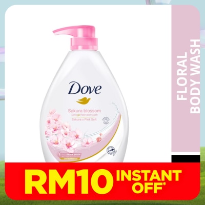 DOVE Sakura Blossom Body Wash 1L